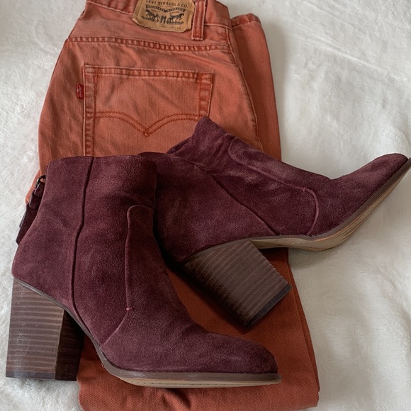 Splendid burgundy ankle boot Nymah - Picture 9 of 9